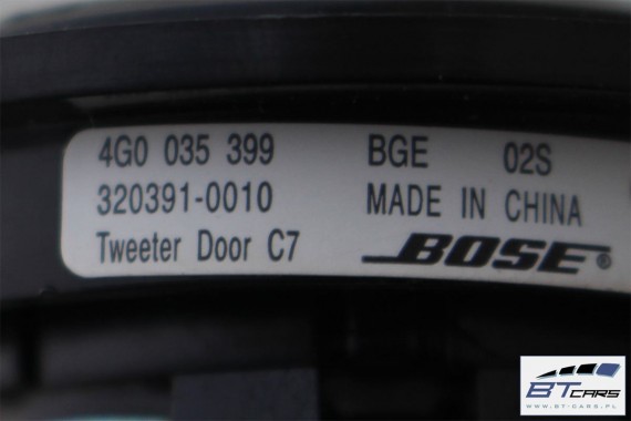 AUDI A7 GŁOŚNIKI + WZMACNIACZ KOMPLET BOSE 4G 4G0035223A 4H0035399B 4G0035399 4G0035411 4G0035454 4G8035297 4G8035298 4G8035402