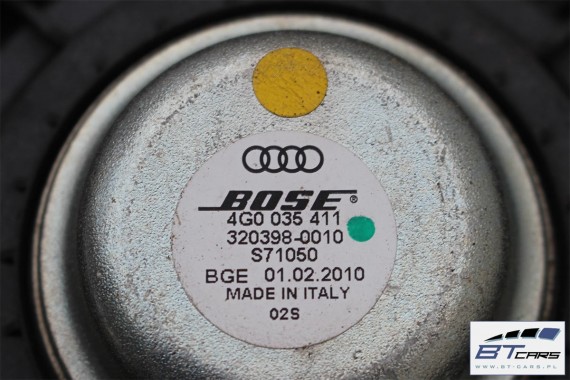 AUDI A7 GŁOŚNIKI + WZMACNIACZ KOMPLET BOSE 4G 4G0035223A 4H0035399B 4G0035399 4G0035411 4G0035454 4G8035297 4G8035298 4G8035402