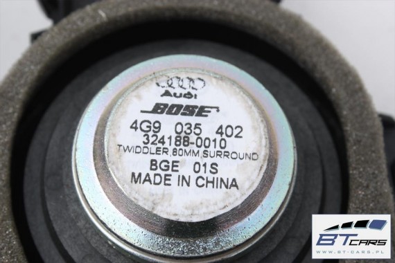 AUDI A7 GŁOŚNIKI + WZMACNIACZ KOMPLET BOSE 4G 4G0035223A 4H0035399B 4G0035399 4G0035411 4G0035454 4G8035297 4G8035298 4G8035402