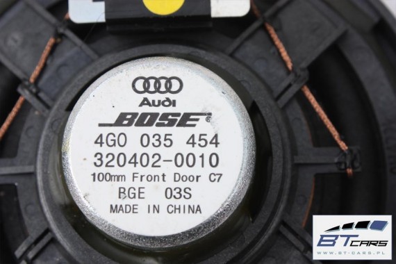 AUDI A7 GŁOŚNIKI + WZMACNIACZ KOMPLET BOSE 4G 4G0035223A 4H0035399B 4G0035399 4G0035411 4G0035454 4G8035297 4G8035298 4G8035402