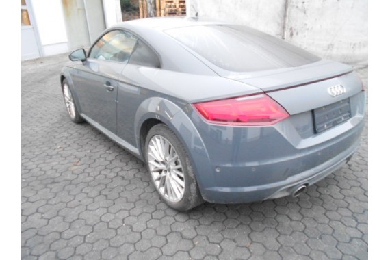 AUDI TT 8S TYŁ ZDERZAK tylny + KLAPA BAGAŻNIKA + LAMPY lampa Kolor: LX7M - szary (nano grey ) 2015- 8S0945095A 8S0945096A