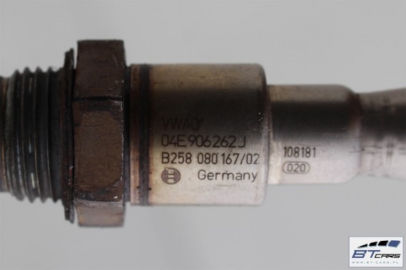 VW JETTA SONDA LAMBDA 04E906262H 04E906262J 04E 906 262 H 1.4 TSi Hybrid Hybryda 04E906262H 04E906262J 04E906262H 04E906262J