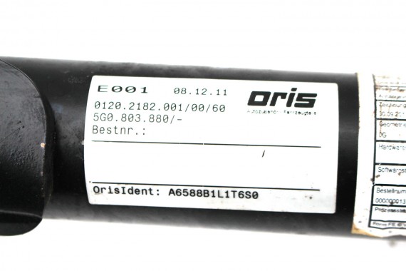 VW GOLF VII 7 BELKA ZDERZAKA TYŁ HAK 5G0803880 5G0 803 880 TYLNA HOLOWNICZY 5G0803880 5G0803880A 5G0803880 5G0803880 5G0803880