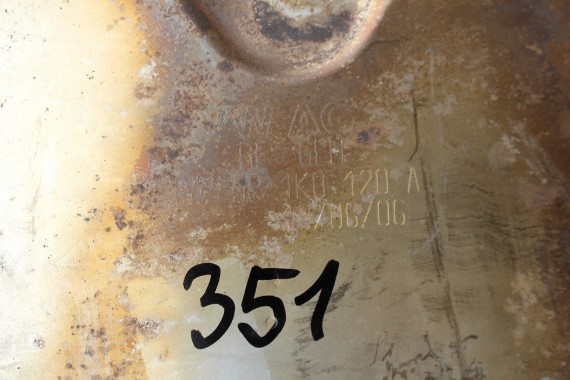 VW GOLF 5 6 WYDECH KOŃCOWY 1K0120A 1K0253120A 1K0253611 2.0 FSi 1K6253611 1K0253611 1K6253611 1K0120A  1K0253611 1K0120A