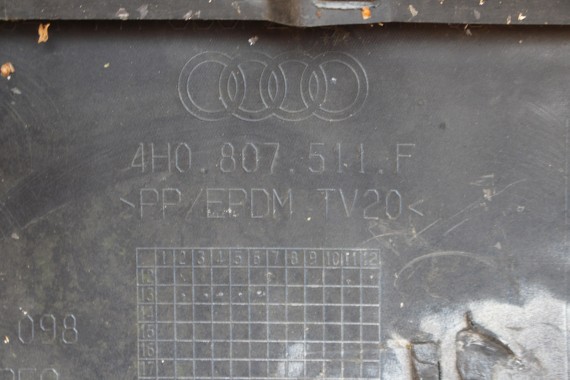 AUDI A8 FL ZDERZAK TYLNY TYŁ PDC Kolor:  - czarny W12 4H LIFT 4H0 2010-2014