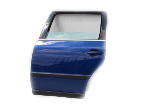 VW PASSAT B5 FL KOMBI DRZWI TYŁ TYLNE LEWE strona lewa kierowcy kolor niebieski 3B VARIANT LIFT 1997-2005 3B9833051 3B9 833 051