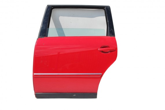 VW PASSAT B5 FL KOMBI DRZWI TYŁ TYLNE LEWE strona lewa kierowcy kolor czerwony 3B VARIANT LIFT 1997-2005 3B9833051 3B9 833 051