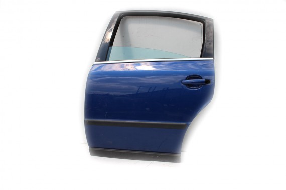 VW PASSAT B5 FL SEDAN DRZWI TYŁ TYLNE LEWE strona lewa kierowcy niebieskie kolor 3B LIFT 1997-2005 GP 3B5833051 3B5 833 051