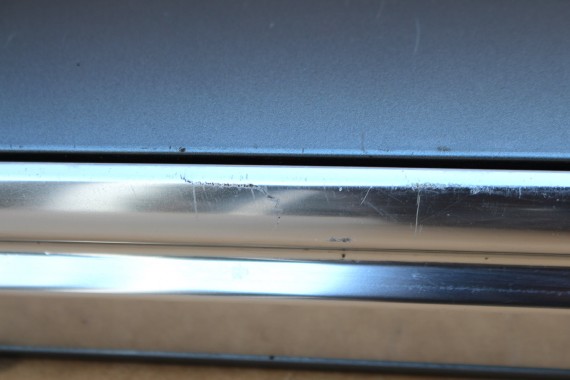 AUDI A8 LISTWA PROGOWA 4H0853859D strona lewa kolor szaro-błękitny  4H0 853 859 D 4H d4 2010-2018
