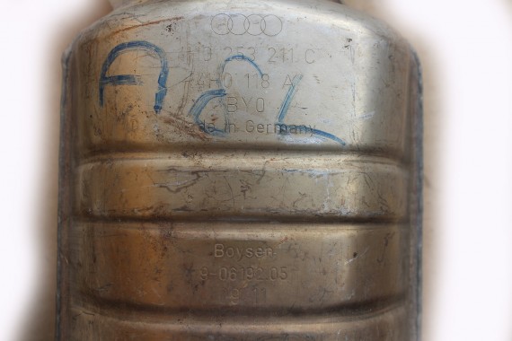 AUDI A6 A7 A8 TŁUMIK 4H0253211C 4H0 253 211 C  3.0 TFSi kompresor 4G 4H D4 2010-2017 4H0253211C 4H0253211C 4H0253211C 4H0253211