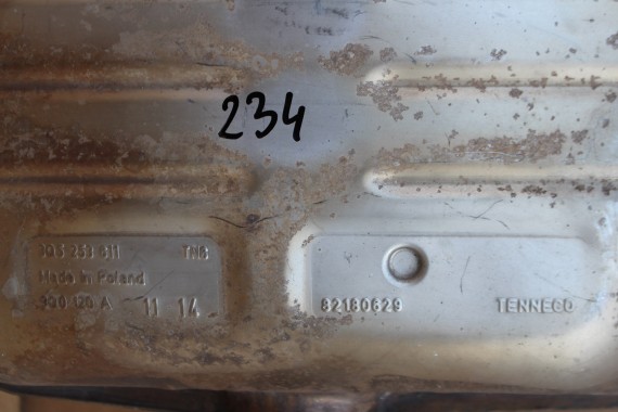 VW PASSAT B8 WYDECH KOŃCOWY 3Q5253611 3Q0253120A TŁUMIK 3Q5 253 611 3Q0 120 A 3G 2015- 3Q0120A 3G