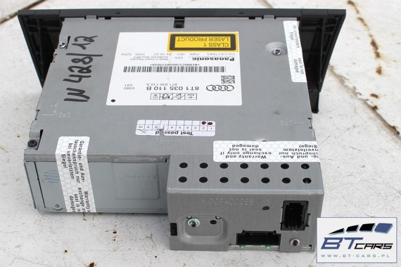 AUDI A4 A5 ZMIENIARKA PŁYT CD PANASONIC 8T1035110B 8T1035110A 8T1057110B 8T1057110C 8T1035110C 8T1035110B 8T1035110A 8T1035110