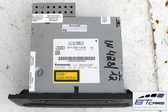 AUDI A4 A5 ZMIENIARKA PŁYT CD PANASONIC 8T1035110B 8T1035110A 8T1057110B 8T1057110C 8T1035110C 8T1035110B 8T1035110A 8T1035110
