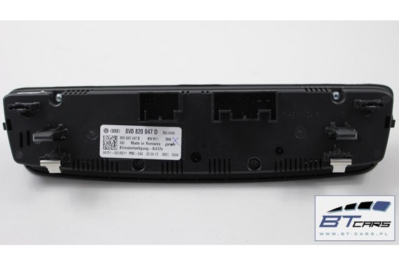 AUDI A3 PANEL KLIMY KLIMATYZACJI 8V0820047D 8V0820047B 8V0 820 047 D moduł sterownik nawiewu 8V 8V0820047D 8V0820047B 8V0820047D