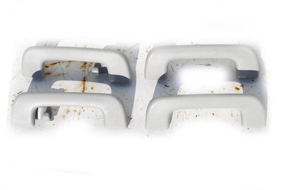 AUDI A3 UCHWYT RĄCZKA PODSUFITKI UCHWYTY RĄCZKI 8V 8V0857608 8V0857607 8V0 857 608 kolor Y20 szary perlisty 8V0857608 8V0857607