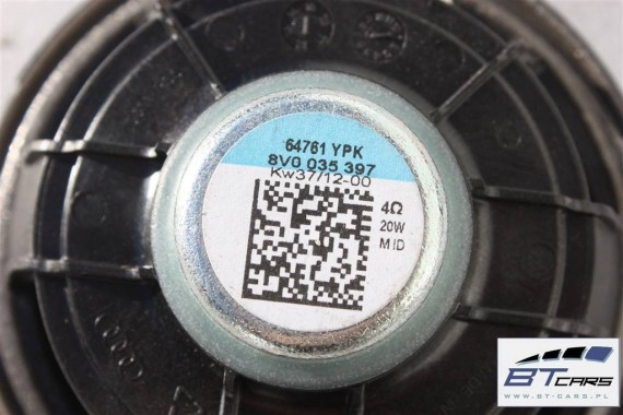 AUDI A3 SEDAN GŁOŚNIKI SUBWOOFER KOMPLET 8V 8V0035399 8V4035411 8V0035415A 8V0035412 8V0035397 8V0035399 8V4035411 8V0035412