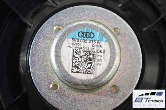 AUDI A3 SEDAN GŁOŚNIKI SUBWOOFER KOMPLET 8V 8V0035399 8V4035411 8V0035415A 8V0035412 8V0035397 8V0035399 8V4035411 8V0035412