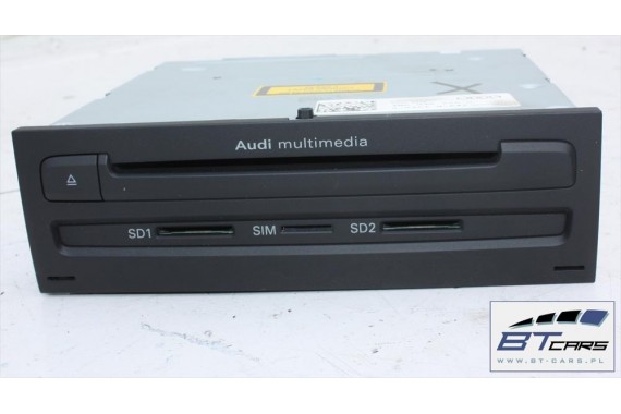 AUDI A8 CZYTNIK DVD MMI 3G+ 4H0035670G 4H0035670K 4H0035670KX J0R035670S MULTIMEDIA MID HIGH SD SIM NAVI