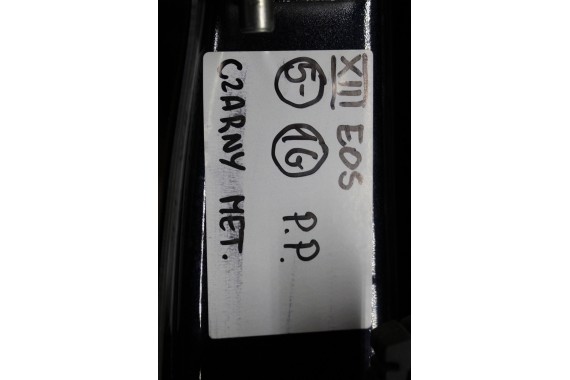 VW EOS DRZWI PRAWE STRONA PRAWA LC9X Kolor: LC9X - głęboka czerń 1Q 1Q0831056 1Q0 831 056 FL LIFT