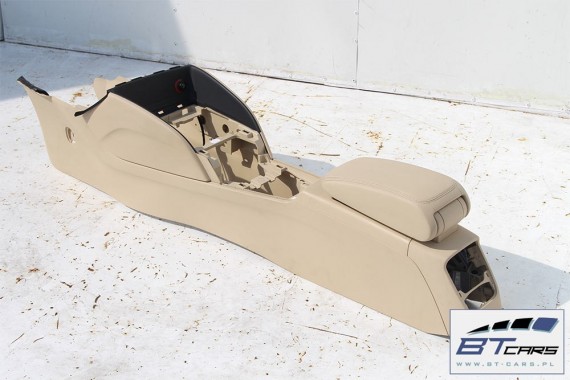 AUDI A3 TUNEL + PODŁOKIETNIK SKÓRA 8V1863241 8V0864283 LM5 - beżowy pashmina 8V1 863 241 komplet z podłokietnikiem 8V1863241J