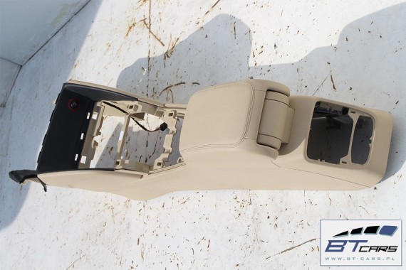 AUDI A3 TUNEL + PODŁOKIETNIK SKÓRA 8V1863241 8V0864283 LM5 - beżowy pashmina 8V1 863 241 komplet z podłokietnikiem 8V1863241J