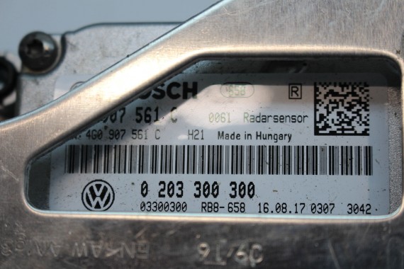 AUDI A6 A7 SENSOR RADAR ACC DISTRONIC 4G0907541C 4G0907561C 4G 4G8 C7 4G0 907 541 C 4G0907561C 4G0907541C 4G0907561C 4G0907541C