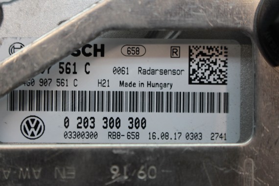 AUDI A6 A7 SENSOR RADAR ACC DISTRONIC 4G0907541C 4G0907561C 4G 4G8 C7 4G0 907 541 C 4G0907561C 4G0907541C 4G0907561C 4G0907541C
