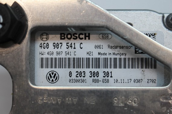 AUDI A6 A7 SENSOR RADAR ACC DISTRONIC 4G0907541C 4G0907561C 4G 4G8 C7 4G0 907 541 C 4G0907561C 4G0907541C 4G0907561C 4G0907541C