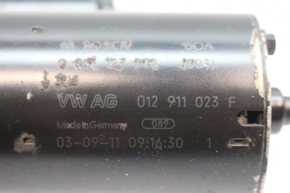 AUDI Q7 VW TOUAREG ROZRUSZNIK 012911023F 012911023FX 012 911 023 F 4L BOSCH 1.7 Kw 3.2 3.6 FSi 012911023F 012911023E 012911023E