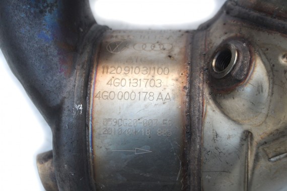 AUDI A6 A7 A8 KATALIZATOR 4G0131703 4G0131765 3.0 TDi FILTR CZĄSTEK STAŁYCH DPF diesel 4G0 131 765 4G0 131 703 4G 4H C7 D4