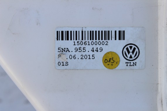 VW TIGUAN II ZBIORNIK płynu SPRYSKIWACZY 5NA955449 5NA955453 5NA 955 449 5NA 2016- 5NA 955 453 6R0955681 1K6955651 SEAT TARACCO