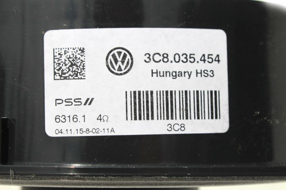 VW PASSAT CC GŁOŚNIKI GŁOŚNIK KOMPLET GŁOŚNIKÓW 3C8035453 3C8035454 3C8035411 3C8035411A NAGŁOŚNIENIE