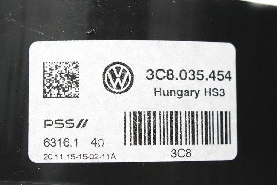 VW PASSAT CC GŁOŚNIKI GŁOŚNIK KOMPLET GŁOŚNIKÓW 3C8035453 3C8035454 3C8035411 3C8035411A NAGŁOŚNIENIE