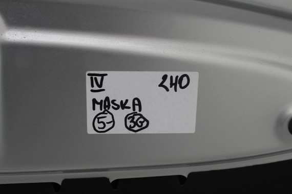 VW AMAROK PRZÓD maska błotniki zderzak pas przedni lampy wzmocnienie błotnik lampa 2H LA7W - srebrny refleks metalik