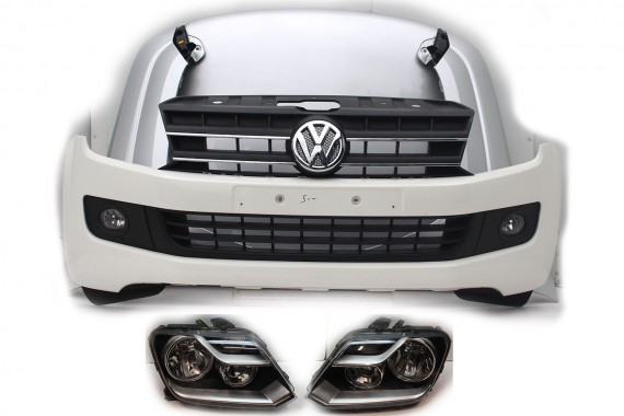 VW AMAROK PRZÓD maska...