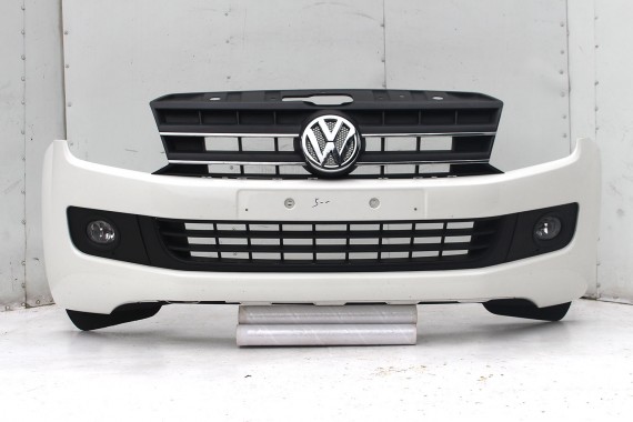 VW AMAROK PRZÓD maska błotniki zderzak pas przedni lampy wzmocnienie błotnik lampa 2H LA7W - srebrny refleks metalik