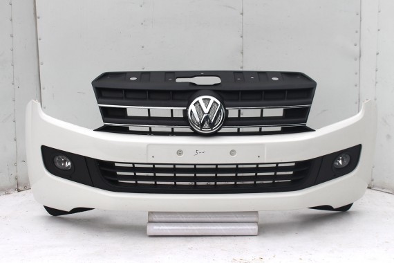 VW AMAROK PRZÓD maska błotniki zderzak pas przedni lampy wzmocnienie błotnik lampa 2H LA7W - srebrny refleks metalik