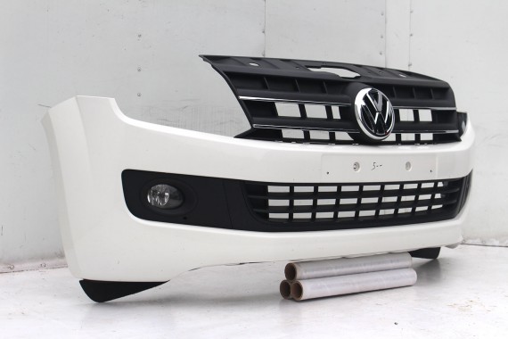 VW AMAROK PRZÓD maska błotniki zderzak pas przedni lampy wzmocnienie błotnik lampa 2H LA7W - srebrny refleks metalik