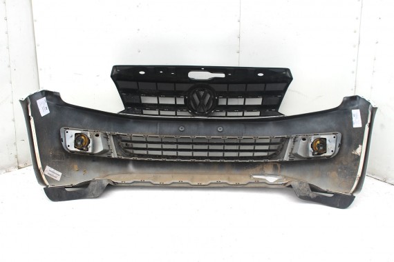 VW AMAROK PRZÓD maska błotniki zderzak pas przedni lampy wzmocnienie błotnik lampa 2H LA7W - srebrny refleks metalik