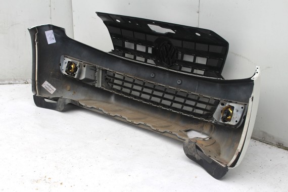 VW AMAROK PRZÓD maska błotniki zderzak pas przedni lampy wzmocnienie błotnik lampa 2H LA7W - srebrny refleks metalik