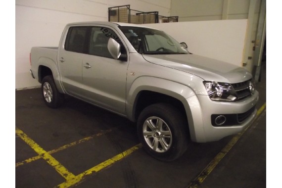 VW AMAROK PRZÓD maska błotniki zderzak pas przedni lampy wzmocnienie błotnik lampa 2H LA7W - srebrny refleks metalik