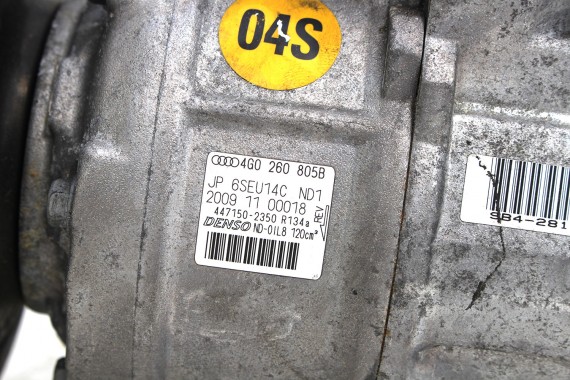 AUDI A6 A7 POMPA SPRĘŻARKA KLIMATYZACJI KLIMY 4G0260805B 4G0 260 805 B 4G 4G0260805B 4G0260805B 4G0260805B 4G0260805B 4G0260805B