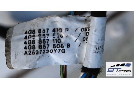 AUDI A7 LUSTERKO ZEWNĘTRZNE DRZWI LEWE 14+2 PIN 4G8 zewnętrzne pinów kabli przewodów LZ1Y beżowy (impala beige) foto 4G8857409P