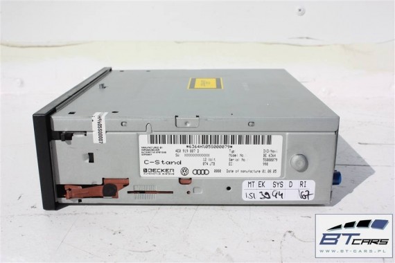 AUDI A4 A5 A8 Q7 CZYTNIK DVD MMI 2G 4E0919887D NAVI 4E0919887M 4E0910887Q 4E0910888P 4E0910887C 4E0910887D 4E0910887Q 4E0910887M