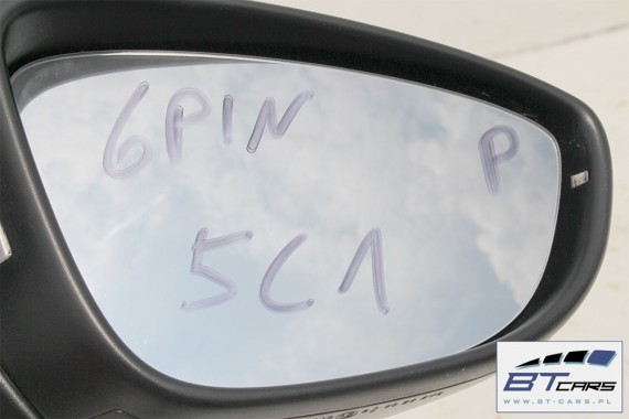 VW THE BEETLE LUSTERKO ZEWNĘTRZNE DRZWI LEWE 6 pin 5C zewnętrzne pinów kabli przewodów 6pin 5C0