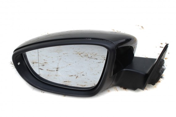 VW THE BEETLE LUSTERKO ZEWNĘTRZNE DRZWI LEWE 6 pin 5C 5C1857501 pinów kabli przewodów 6pin 5C0 5C1 857 501  A1 L041 Czarny