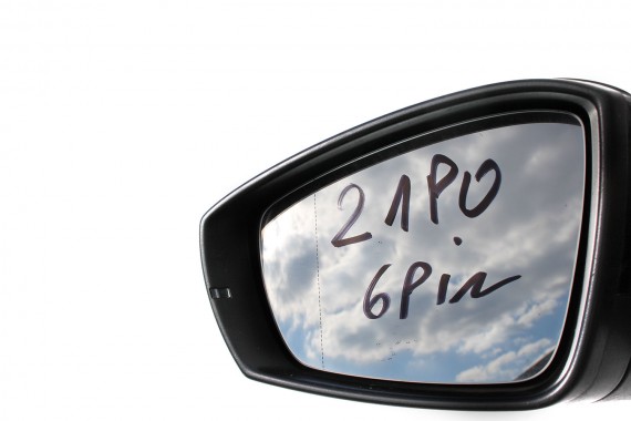 VW POLO LUSTERKO ZEWNĘTRZNE DRZWI LEWE 6 pin 6R 6C zewnętrzne pinów kabli przewodów 6pin A1 	L041 	Czarny 	Czarny