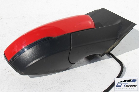 VW POLO LUSTERKO ZEWNĘTRZNE DRZWI PRAWE 8pin 6C 6C1857502F pinów kabli przewodów LP3G 8 pin 6C1 857 502 F