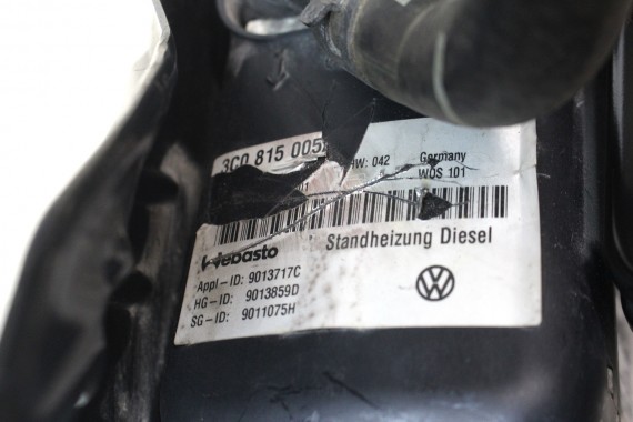 VW PASSAT B6 B7 CC WEBASTO 3C0815005AA OGRZEWANIE POSTOJOWE diesel Thermo Top V 5 kW 12V 42W 2,5 bar 3C0 815 005 AA  3C, 3T