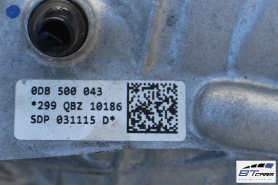 AUDI A4 A5 0DB500043 MOST TYŁ TYLNY DYFERENCJAŁ DYFER oznaczenie QBZ 8W F5 0DB 500 043 0DB500043G 0DB500043 0DB500043G 0DB500043